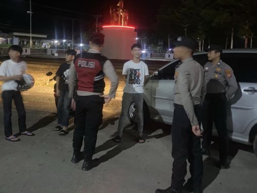 Jamin Keamanan Malam Hari, Polres Lampung Barat Intensifkan Patroli Pamapta di Titik Wisata dan Jalur Lintas
